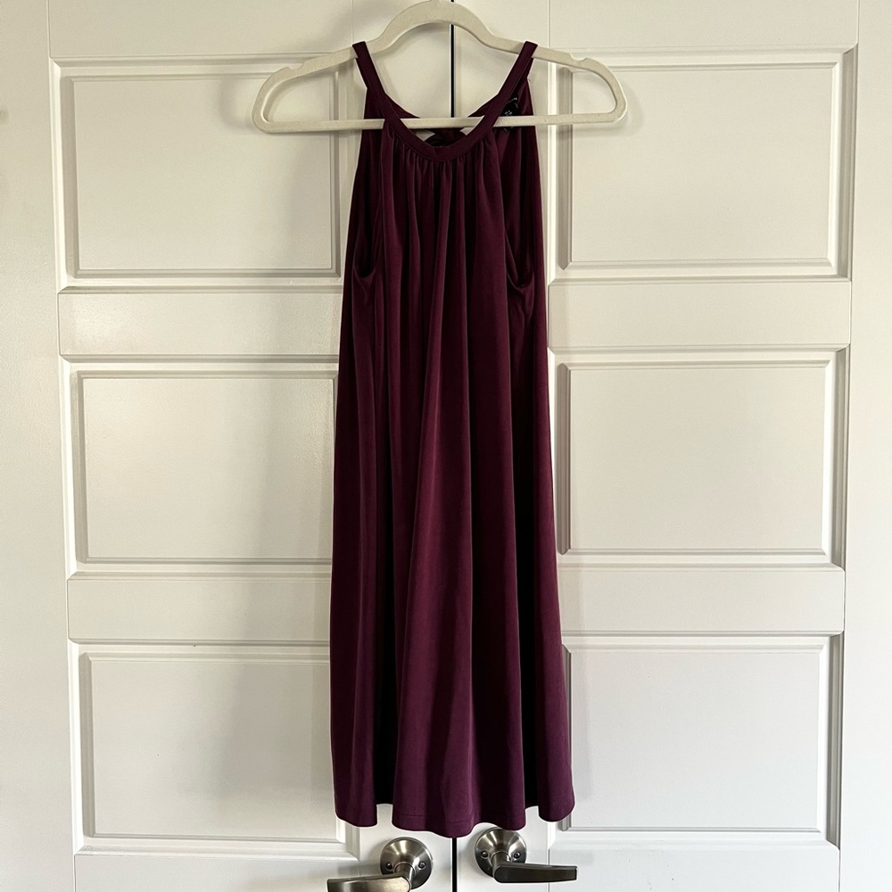 Elegant Purple Women's Dress